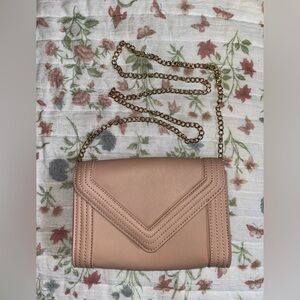 Elegant Pink Chain Strap Women's Bag